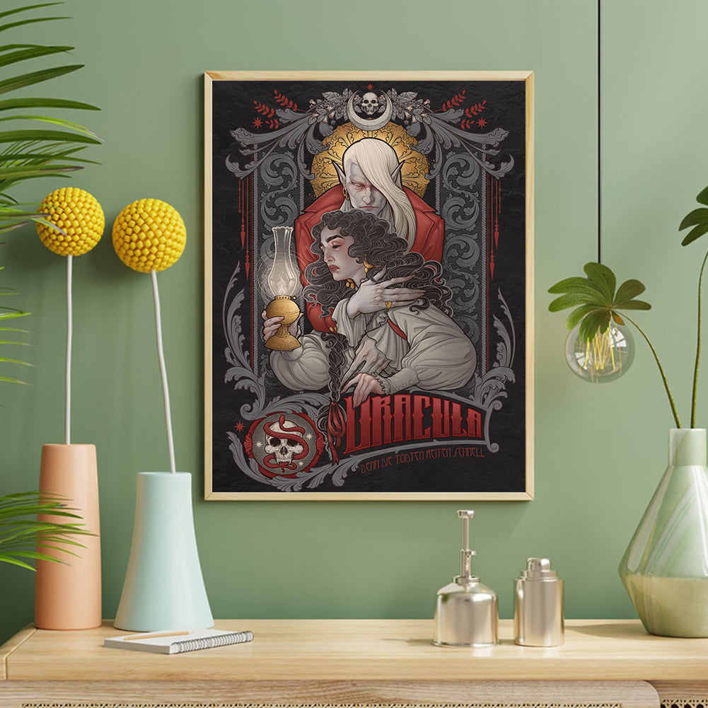 Vampire - Full Round Drill Diamond Painting 40*50CM