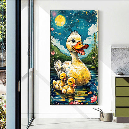 Yellow Duck - Full Round Drill Diamond Painting 40*70CM