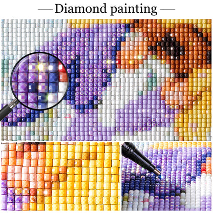 Deer World - Full AB Square Drill Diamond Painting 60*40CM