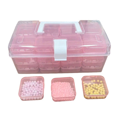 32 Grid Bead Storage Container Diamond Embroidery Beaded Toolbox for Small Items
