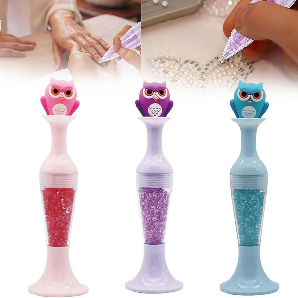 3Pcs Vase Shape 5D Diamond Painting Tool Diamond Art Painting Pen for Art Crafts