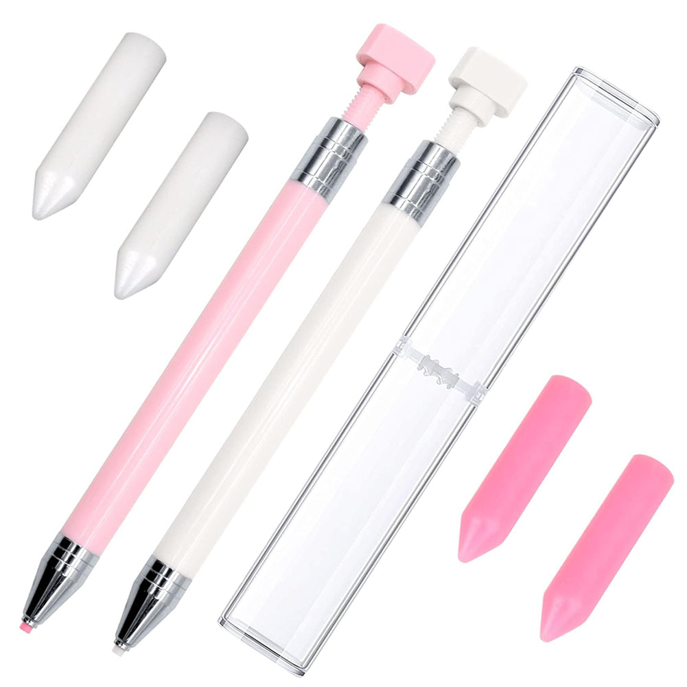 Diamond Painting Pen with Wax Refillable Wax Pen for Diamond Art Nail DIY Craft