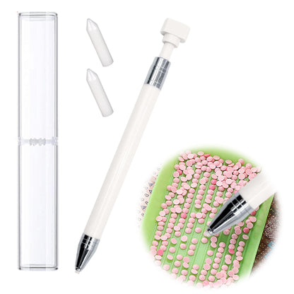 Diamond Painting Pen with Wax Refillable Wax Pen for Diamond Art Nail DIY Craft