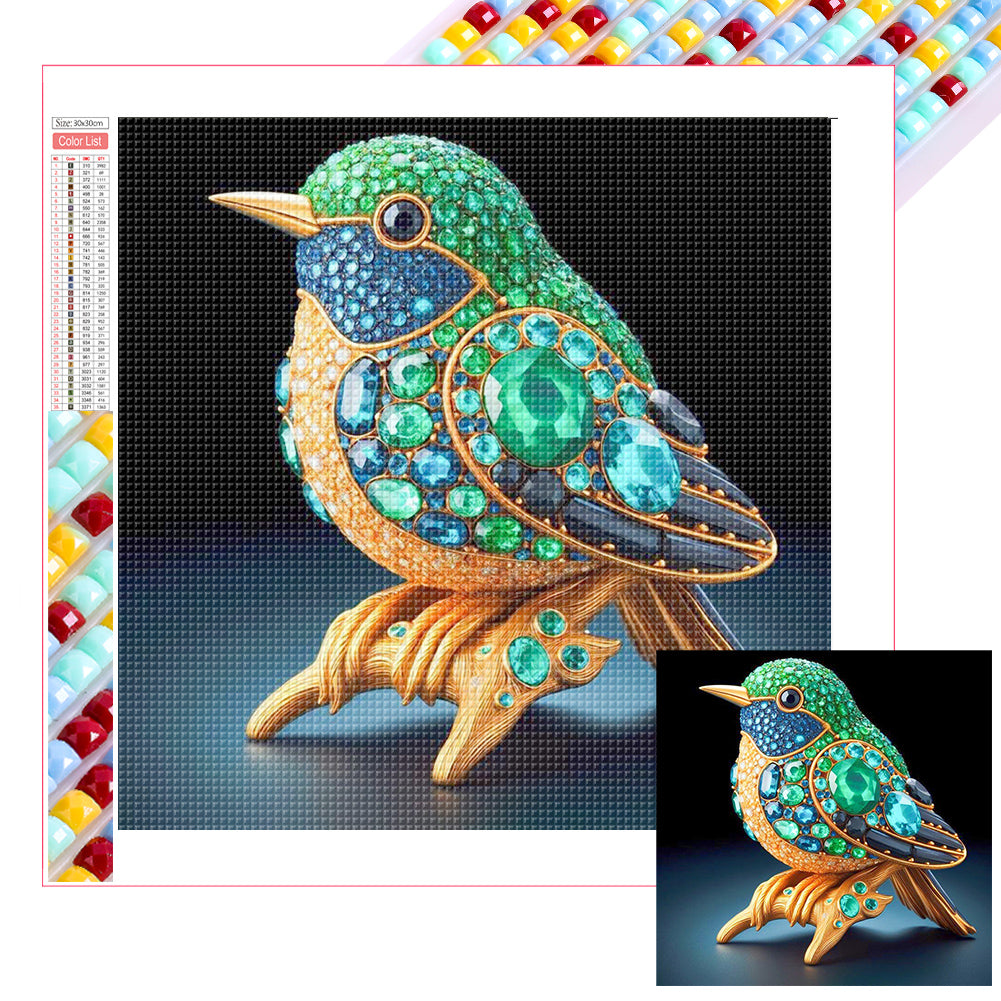 Colorful Jewelry - Full Square Drill Diamond Painting 30*30CM