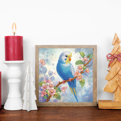 Parrot Bird - Special Shaped Drill Diamond Painting 30*30CM