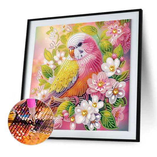 Parrot Bird - Special Shaped Drill Diamond Painting 30*30CM