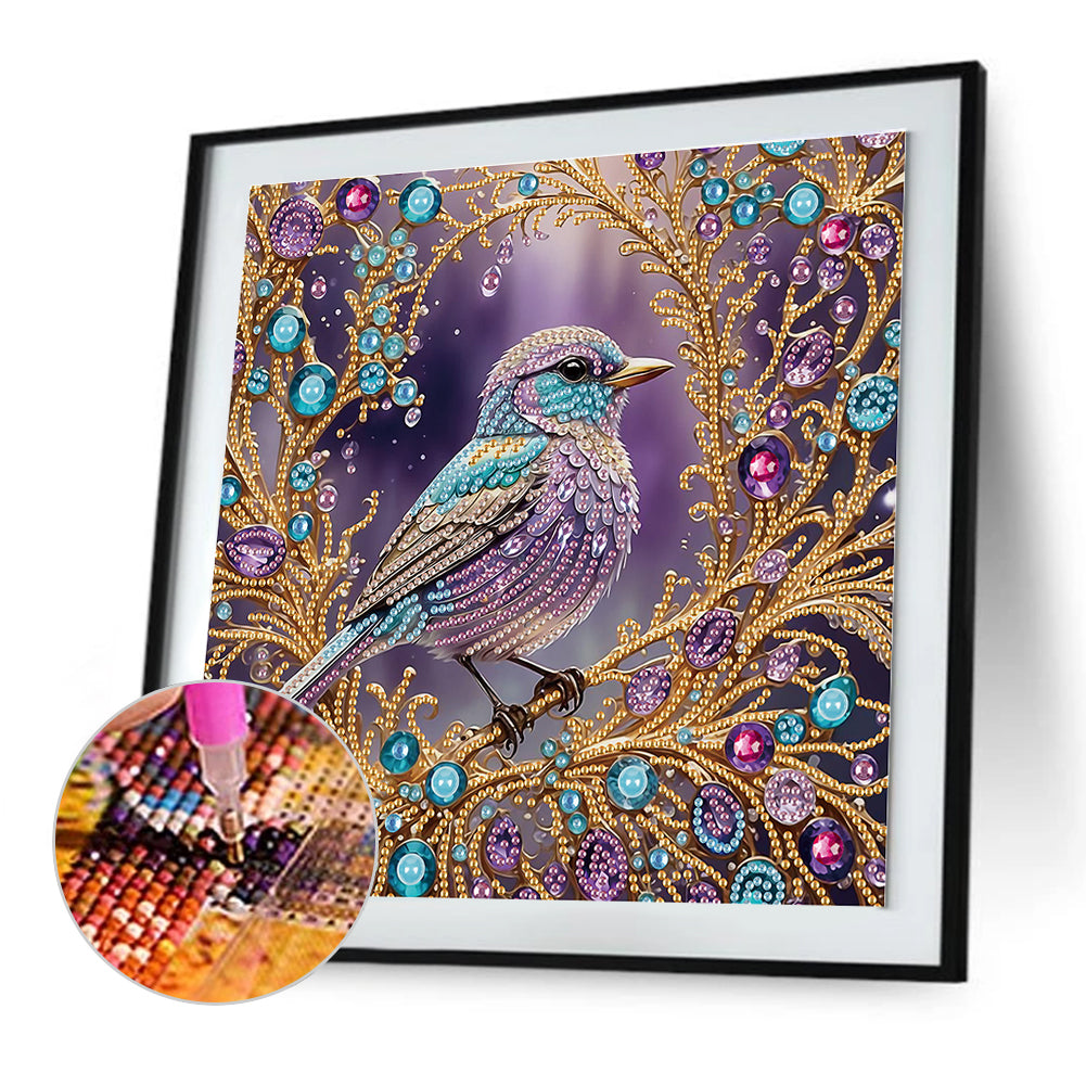 Bird - Special Shaped Drill Diamond Painting 30*30CM