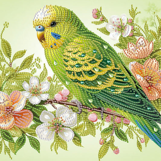 Parrot Birds - Special Shaped Drill Diamond Painting 30*30CM