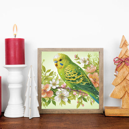 Parrot Birds - Special Shaped Drill Diamond Painting 30*30CM