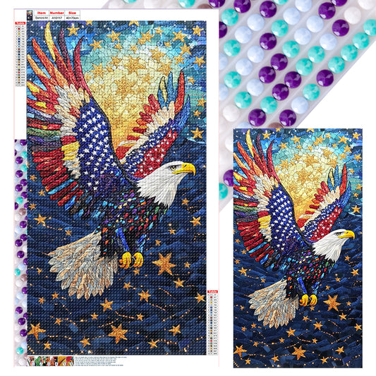 Eagle - Full Round Drill Diamond Painting 40*70CM