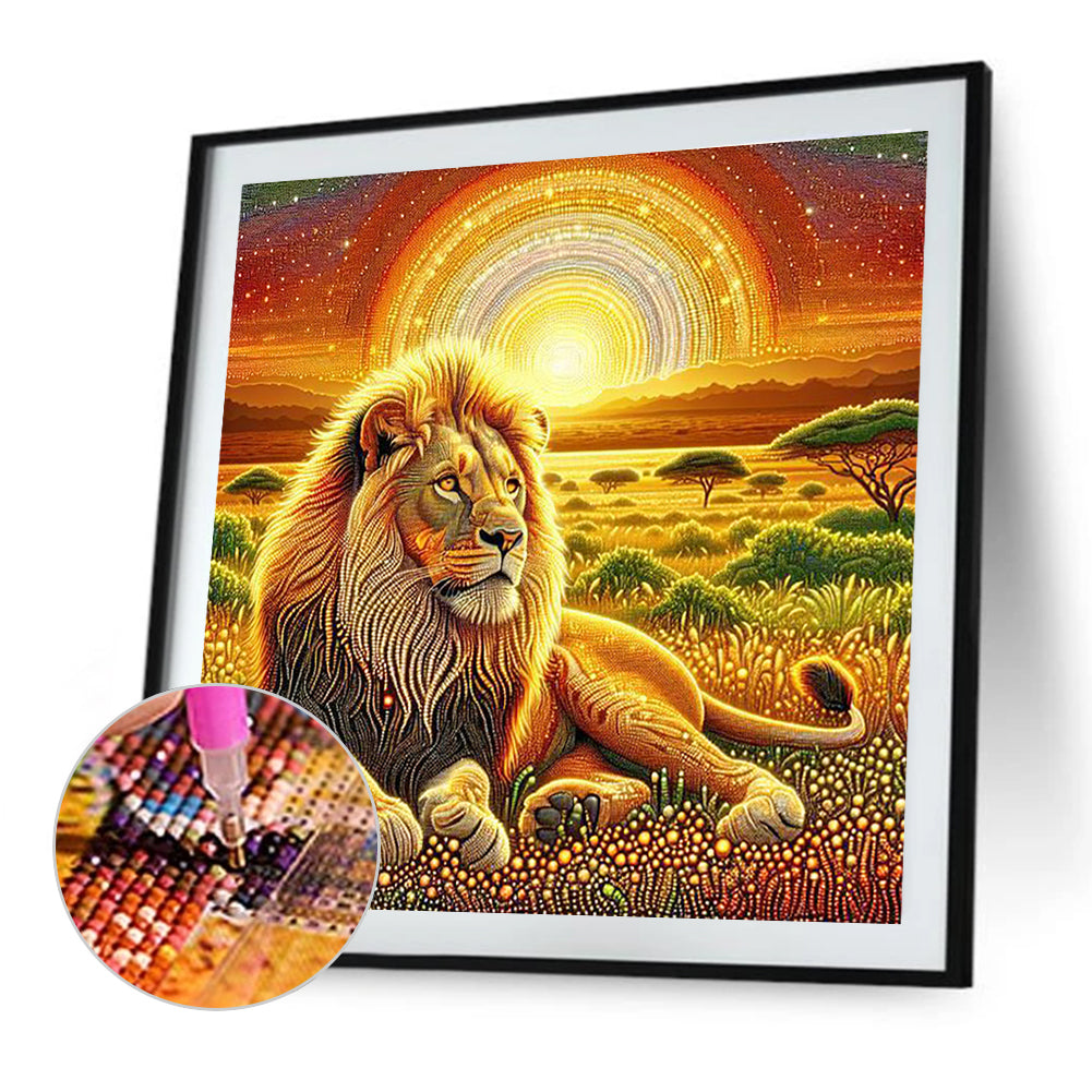 Shining Animals - Full Round Drill Diamond Painting 40*40CM