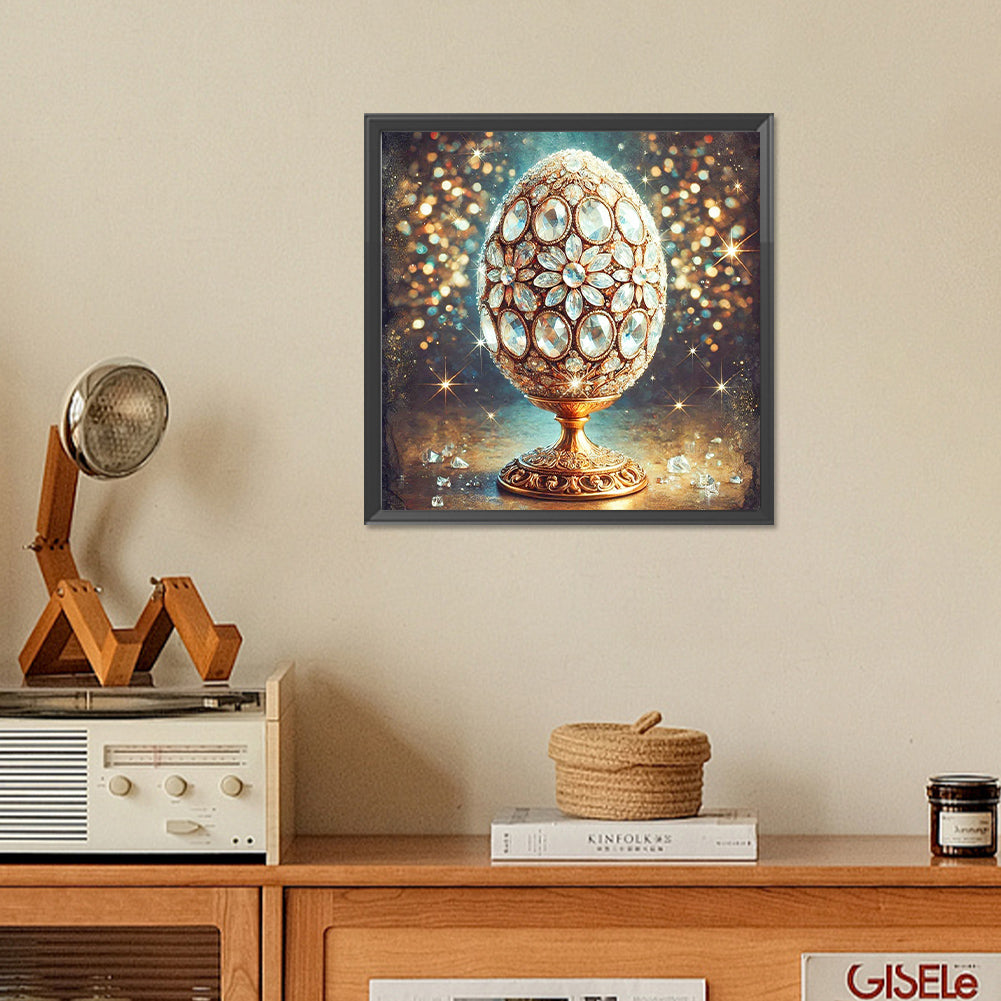 Easter Brilliant Egg - Full Square Drill Diamond Painting 30*30CM
