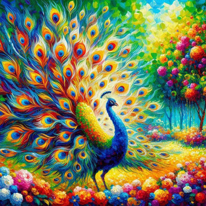 Colorful Animals - Full Round Drill Diamond Painting 30*30CM