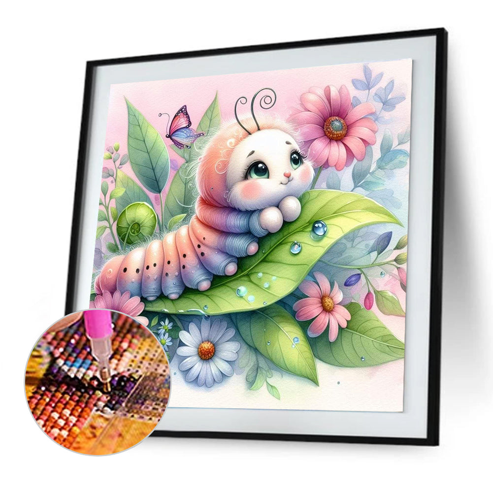 Big Eye Baby Bug - Full Round Drill Diamond Painting 30*30CM