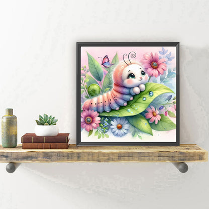 Big Eye Baby Bug - Full Round Drill Diamond Painting 30*30CM