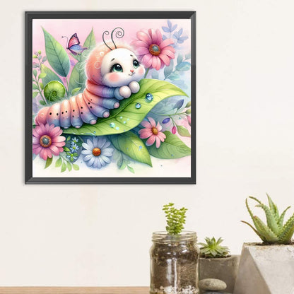 Big Eye Baby Bug - Full Round Drill Diamond Painting 30*30CM