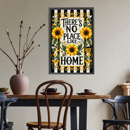 No Place Like Home - Full Round Drill Diamond Painting 30*45CM