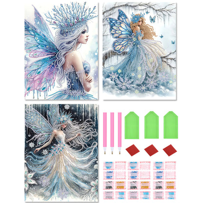 Elf Girl - Special Shaped Drill Diamond Painting 30*40CM