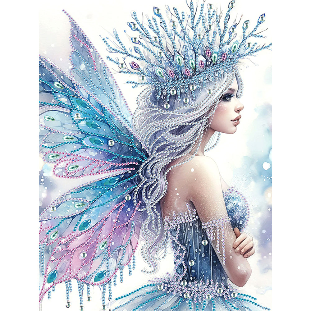 Elf Girl - Special Shaped Drill Diamond Painting 30*40CM