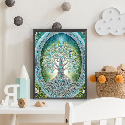 Dream Tree Of Life - Special Shaped Drill Diamond Painting 30*40CM