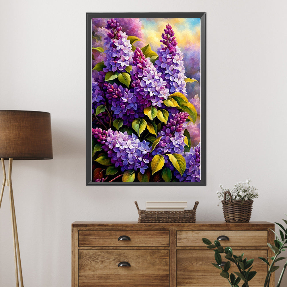 Violet - Full AB Square Drill Diamond Painting 40*60CM