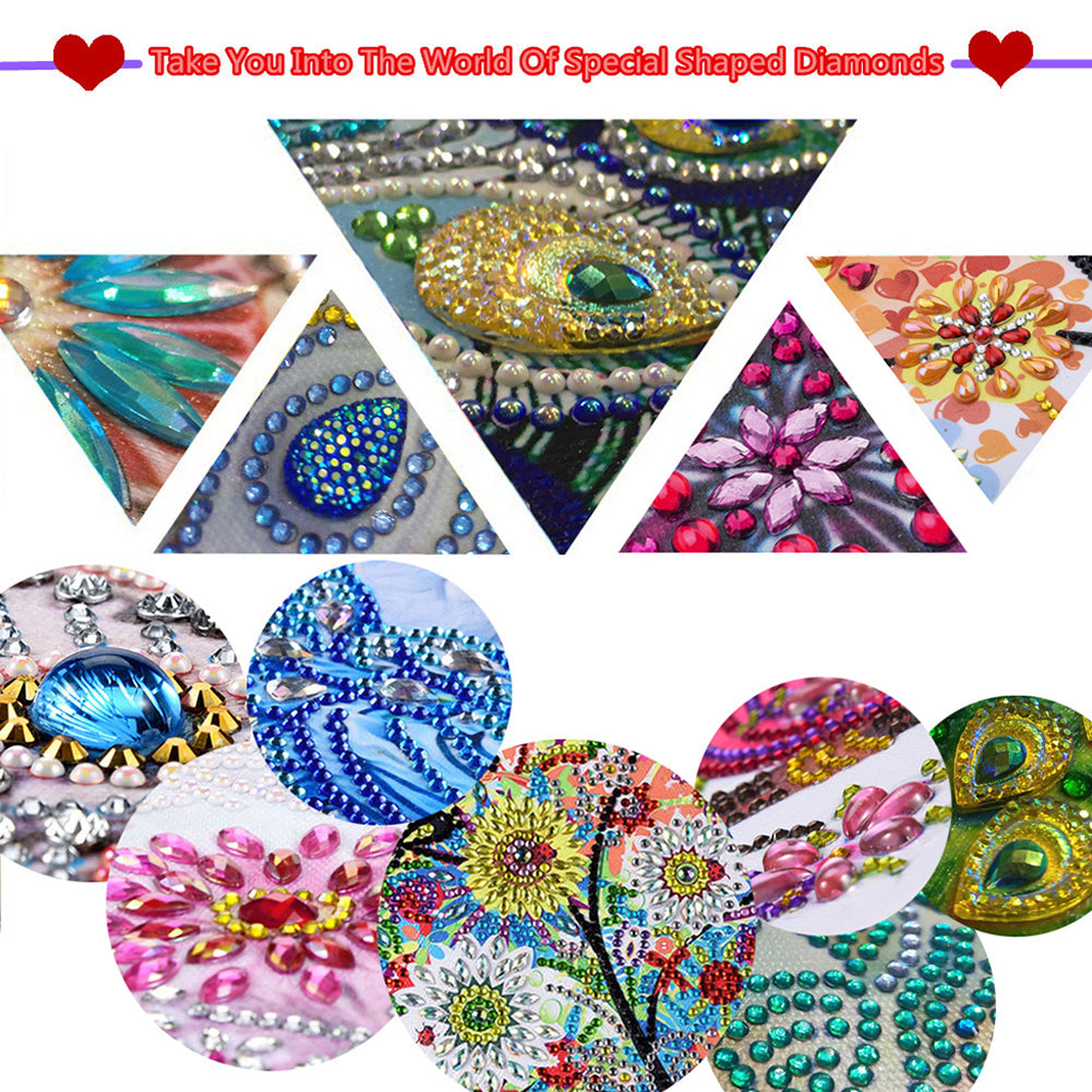 Seahorse - Special Shaped Drill Diamond Painting 30*40CM