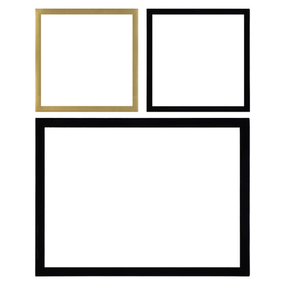 3 Pack Magnetic Diamond Painting Frames for 30x30cm/30x40cm Diamond Art Canvas