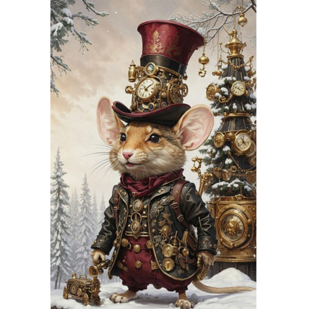 Machine Mouse - Full Square Drill Diamond Painting 40*60CM