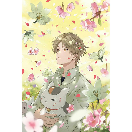 Natsume And The Sea Of ??Petals - Full Round Drill Diamond Painting 40*60CM