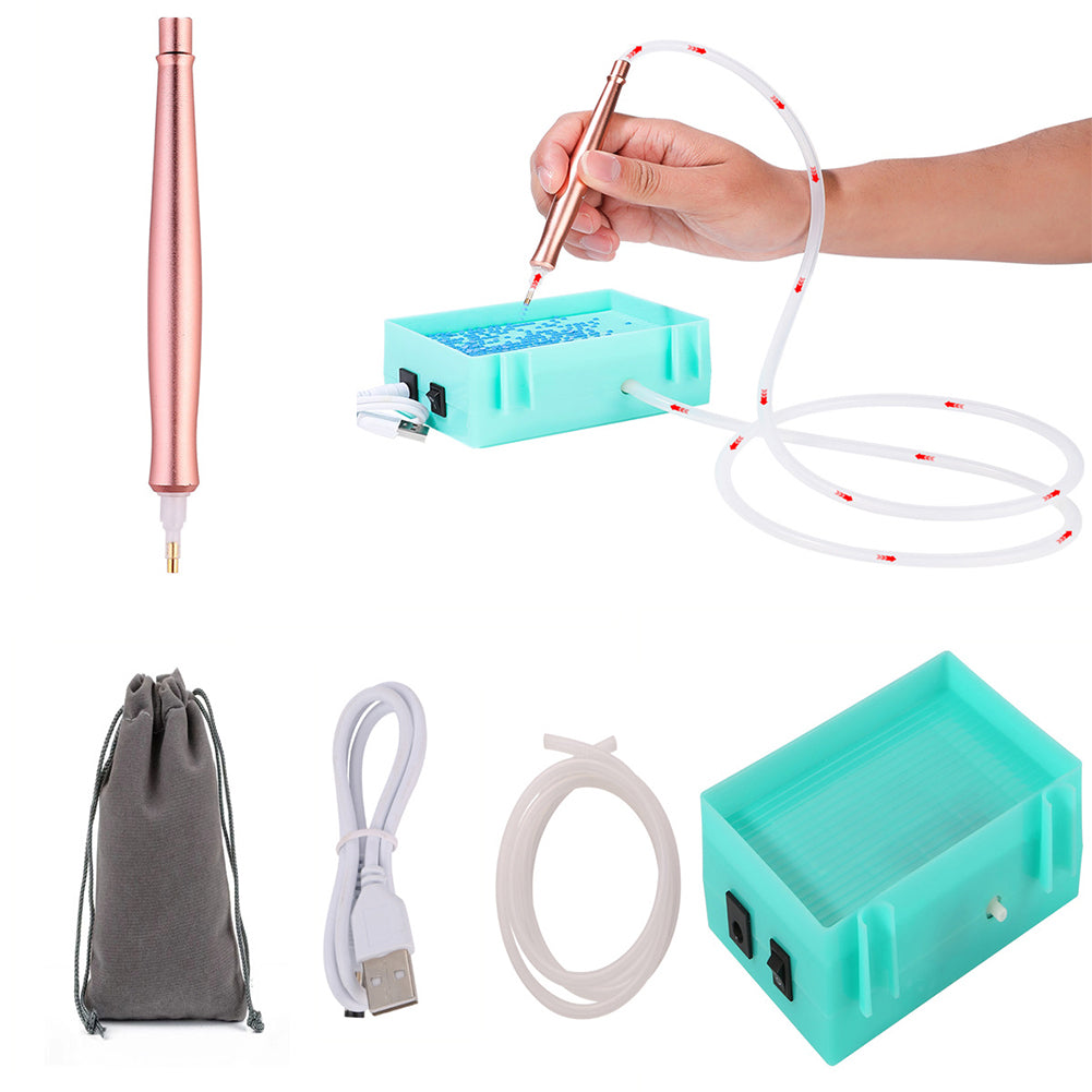 Diamond Painting Suction Device Portable Vacuum Diamond Painting Pen Kit for DIY