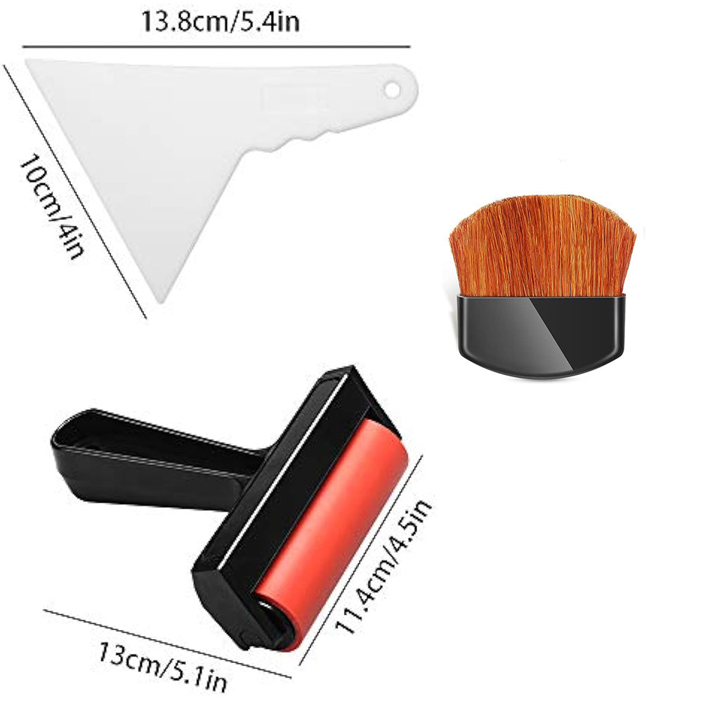 3Pcs 5D Diamond Art Accessories Kit Diamond Painting Roller Fix Tool Paint Brush