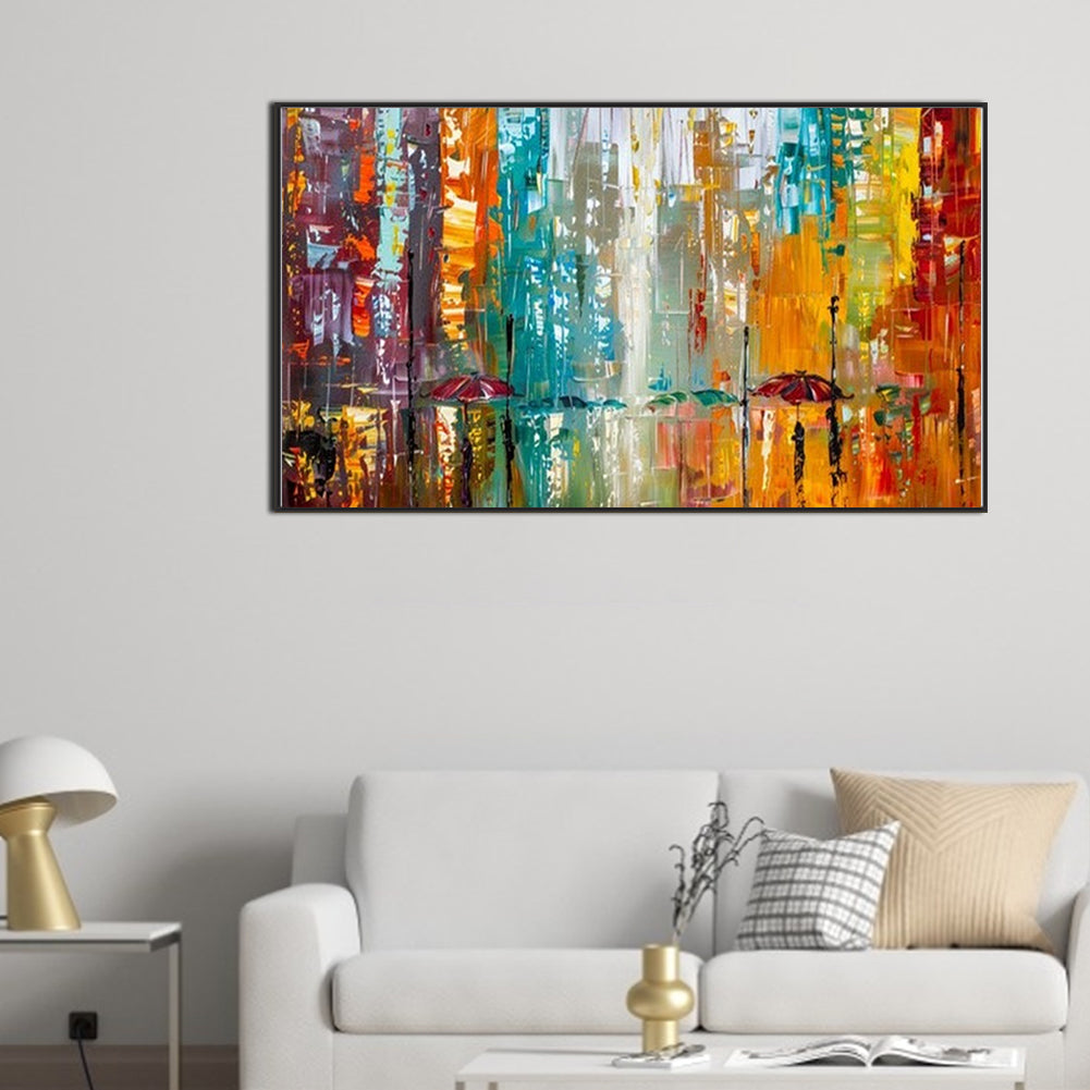 Colorful Scenery - Full Round Drill Diamond Painting 70*40CM