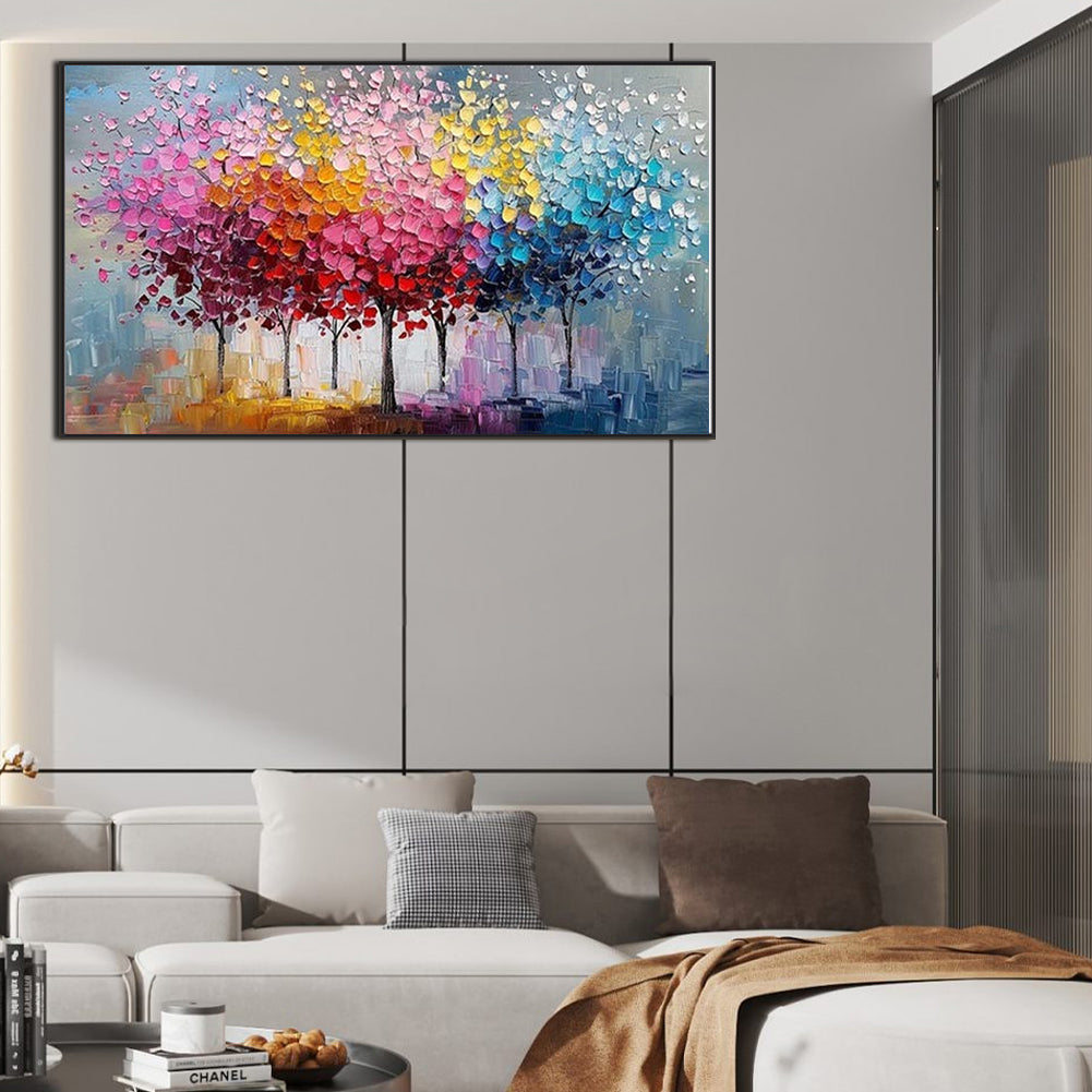Colorful Scenery - Full Round Drill Diamond Painting 70*40CM