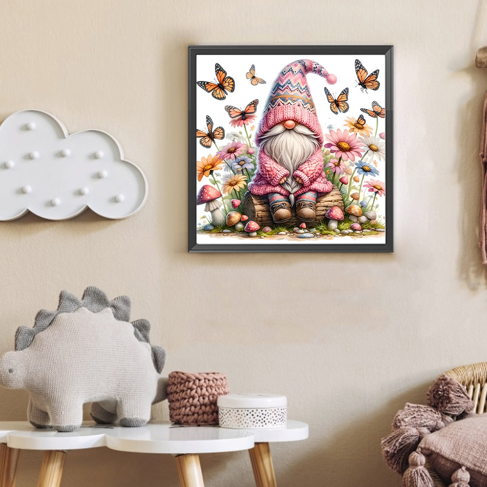 Flower Goblins - Full Round Drill Diamond Painting 30*30CM