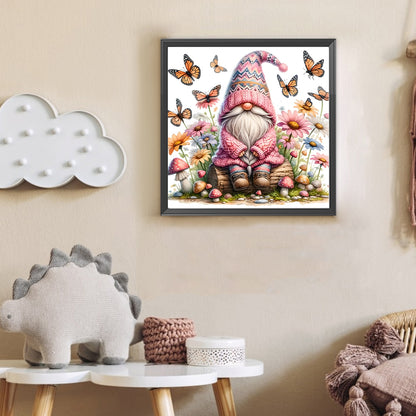 Flower Goblins - Full Round Drill Diamond Painting 30*30CM