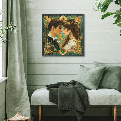 Romeo And Juliet - Full Square Drill Diamond Painting 40*40CM