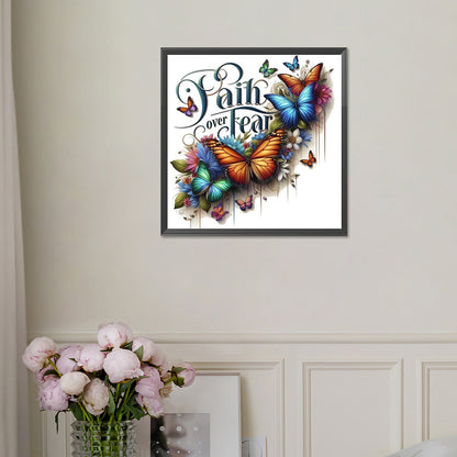 Overcoming Fear - Full Square Drill Diamond Painting 30*30CM