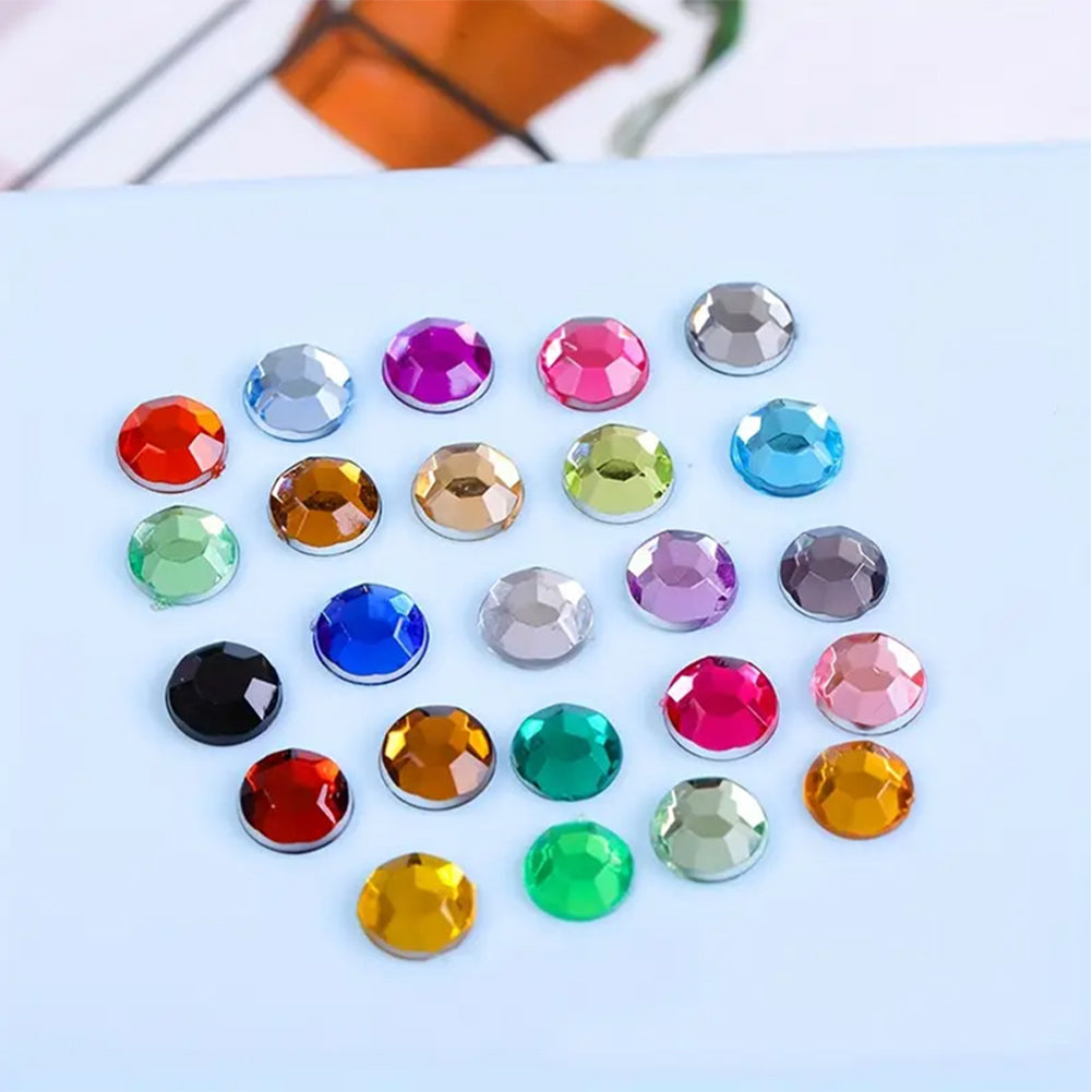 10000Pcs Diamond Painting Beads 20 Colors DIY Round Diamond Art Kit for Adults
