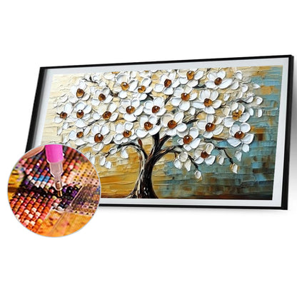 Flowers And Scenery - Full Round Drill Diamond Painting 70*40CM