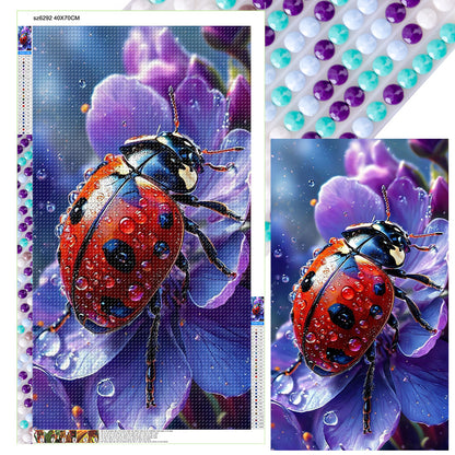 Ladybug - Full Round Drill Diamond Painting 40*70CM