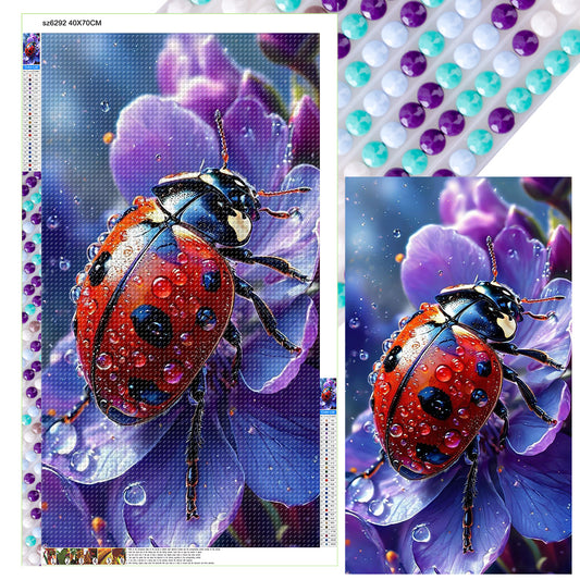 Ladybug - Full Round Drill Diamond Painting 40*70CM