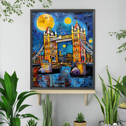 London Bridge - Full Square Drill Diamond Painting 40*50CM