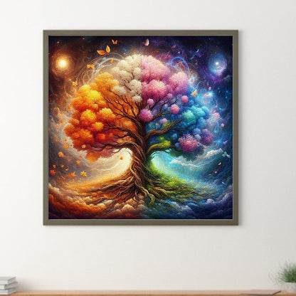 Tree Of Life - Full Round Drill Diamond Painting 40*40CM