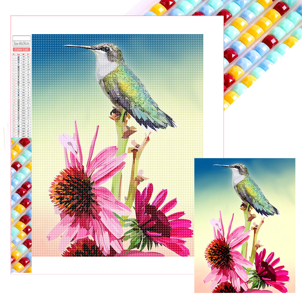 Kingfisher - Full Square Drill Diamond Painting 30*40CM