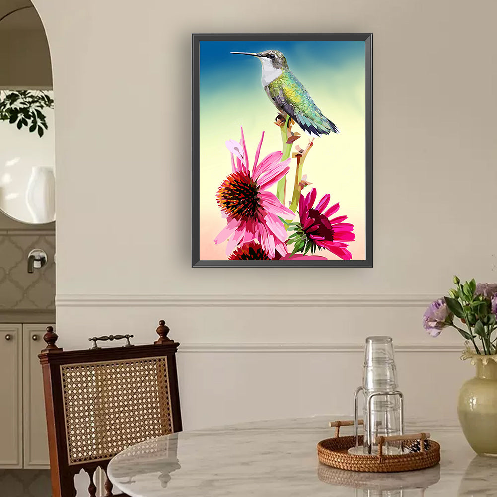 Kingfisher - Full Square Drill Diamond Painting 30*40CM