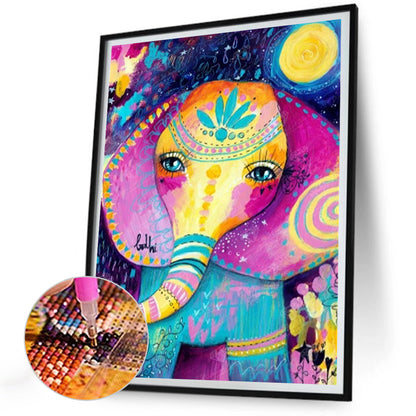 Elephant - Full Square Drill Diamond Painting 30*40CM