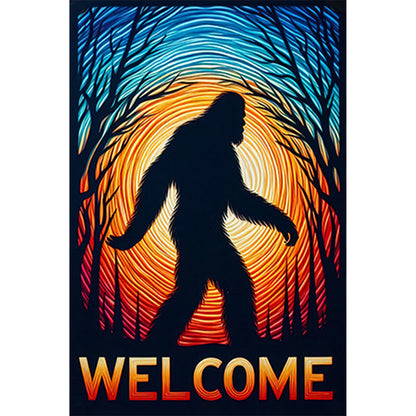 Forest Ape - Full Round Drill Diamond Painting 30*45CM