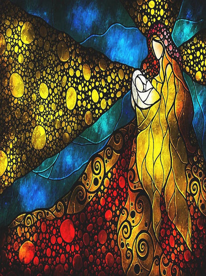Madonna - Full Round Drill Diamond Painting 40*30CM