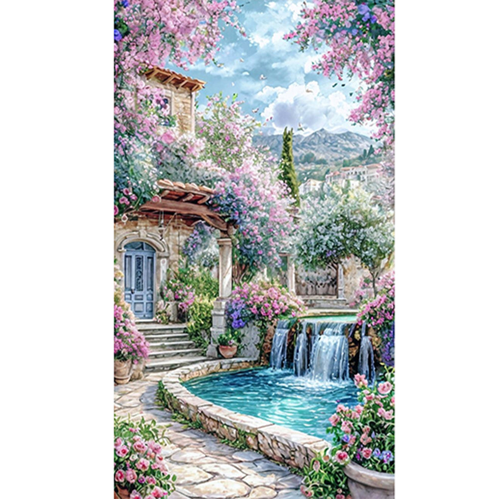 House Scenery - Full Round Drill Diamond Painting 40*70CM