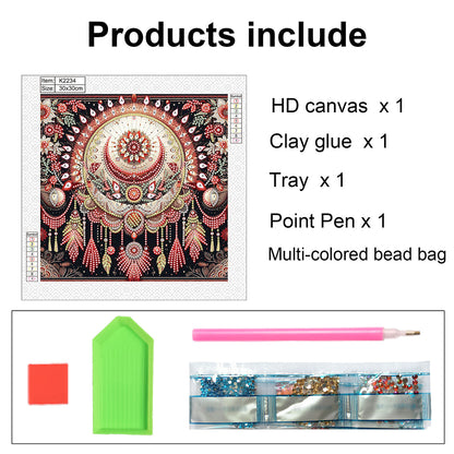 Dream Catcher - Special Shaped Drill Diamond Painting 30*30CM